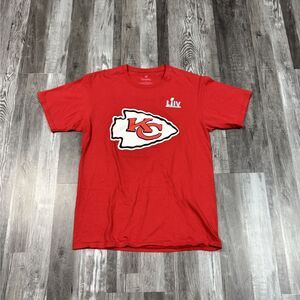 Size M - NFL Kansas City Chiefs #15 Patrick Mahomes Men's Super Bowl LIV T-shirt
